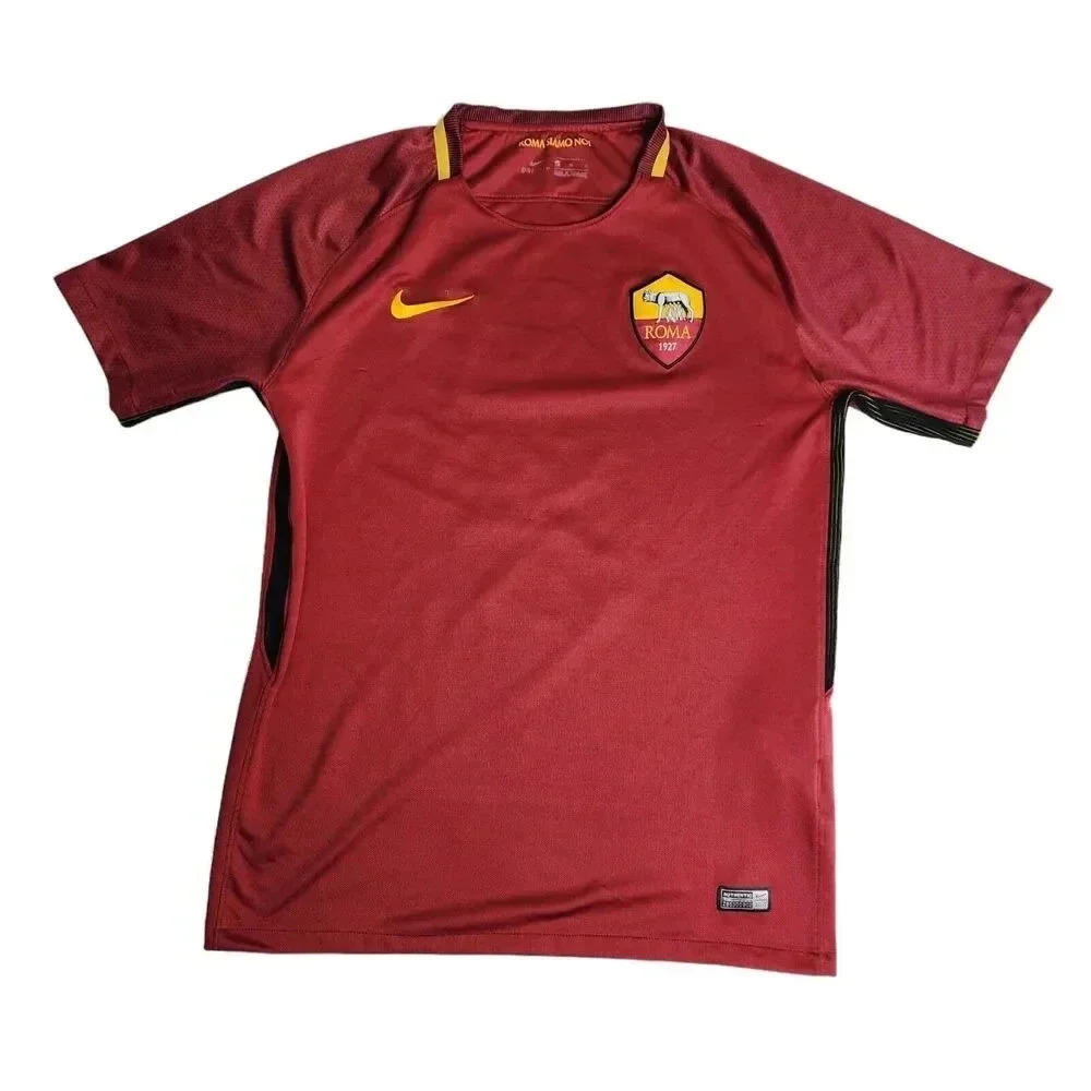 Nike Roma Jersey Home Football Soccer Jersey #6 Strootman‎ Men's Size Medium